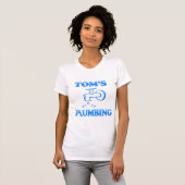Toms leidingwerk t-shirt (Voorkant volledig)