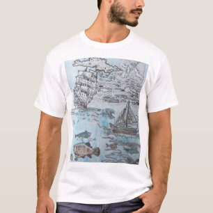 Toms oorspronkelijke tekeningen T-shirt