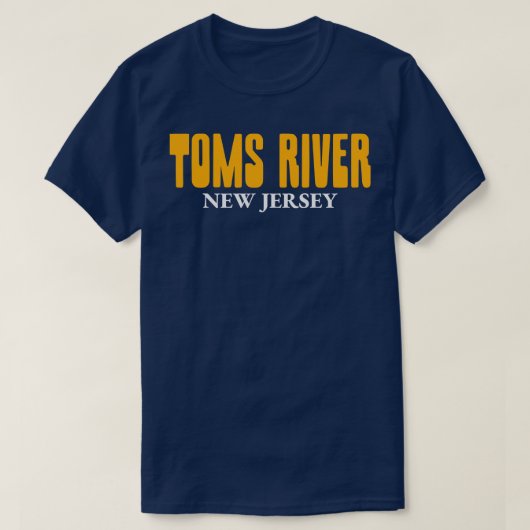TOMS RIVER 3 T-SHIRT (Design voorkant)