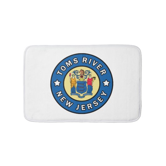 Toms River New Jersey Badmat (Voorkant)