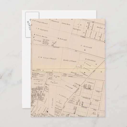 Toms River New Jersey Briefkaart (Voorkant / Achterkant)