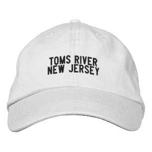 Toms River New Jersey Hoed Geborduurde Pet