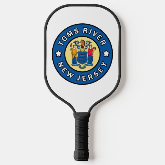 Toms River New Jersey Pickleball Paddle (Achterkant)