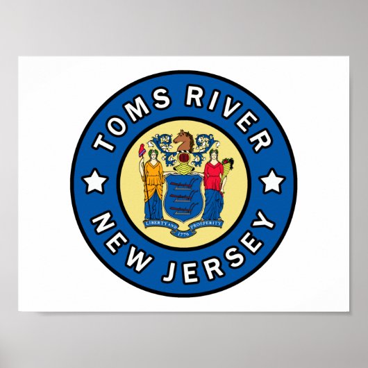 Toms River New Jersey Poster (Voorkant)
