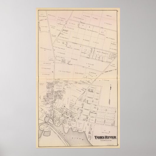 Toms River New Jersey Poster (Voorkant)