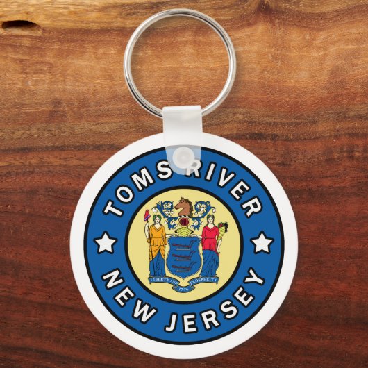 Toms River New Jersey Sleutelhanger (Voorkant)