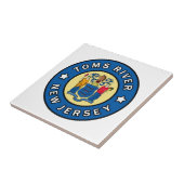 Toms River New Jersey Tegeltje (Zijkant)