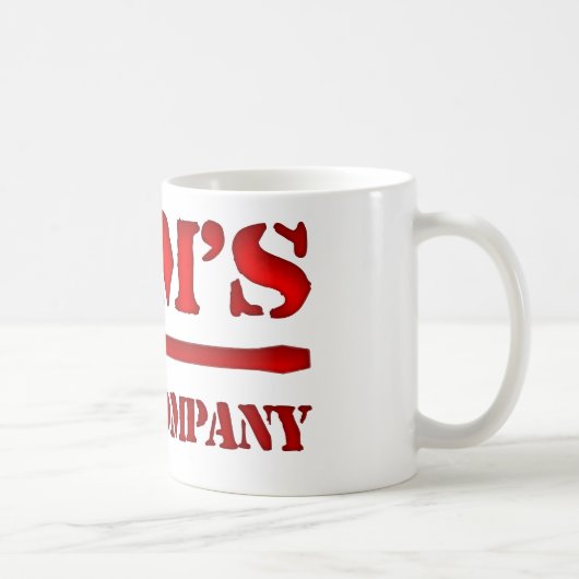 Tom's Tool Company Koffiemok (Rechts)