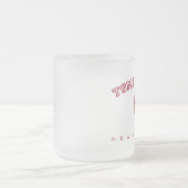 Toms - vuurtoren van Barnegat Matglas Koffiemok (Center)