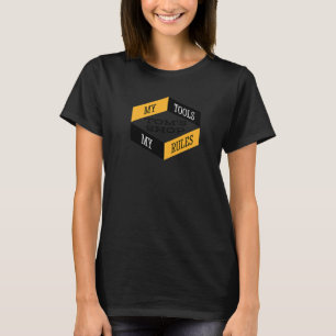 Toms Werkplaats Mijn Gereedschap Mijn Regels Houtb T-shirt