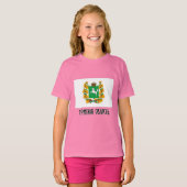 Tomsk Oblast Flag T-shirt (Voorkant volledig)