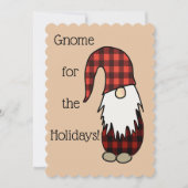 Tomte Gnome Holiday Kaarten (Voorkant)