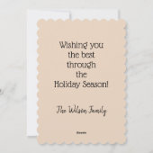 Tomte Gnome Holiday Kaarten (Achterkant)