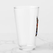 Tomte met Red Beard Viking Glass Glas (Rechts)