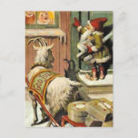 Tomte Nisse, aka de Kerstman Feestdagenkaart<br><div class="desc">Juli van de god is Zweeds voor Vrolijke Kerstmis.</div>