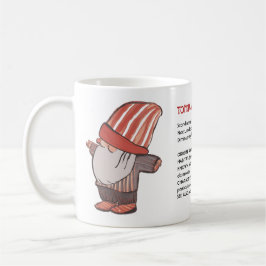 Tomte Nisse Scandinavian House Spirit Dictionary Koffiemok