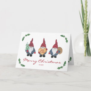 Tomten Christmas Wenskaart Feestdagen Kaart