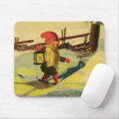 Tomten mousepad muismat (Met muis)