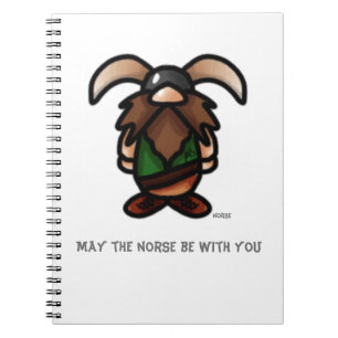 Tomten Viking kan met jouw notebook de genen zijn Notitieboek