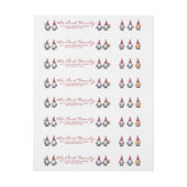 Tomten Wrap Around Return Label (Vel)