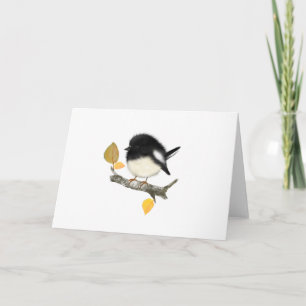 Tomtit Bird Blank Wenskaart Kaart
