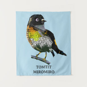 Tomtit Miromiro Wandkleed