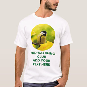 Tomtit - naar het seizoen gedrukt t-shirt