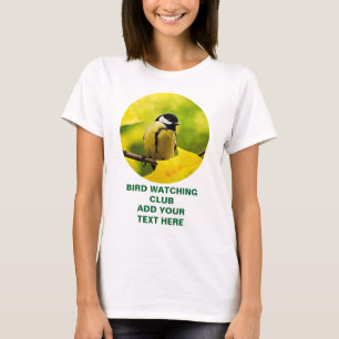 Tomtit - naar het seizoen gedrukt t-shirt