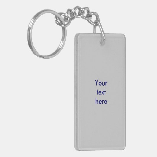 Tomtit roundel | Nieuw-Zeelandse vogel Sleutelhanger (Voorkant Links)