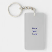 Tomtit roundel | Nieuw-Zeelandse vogel Sleutelhanger (Voorkant)