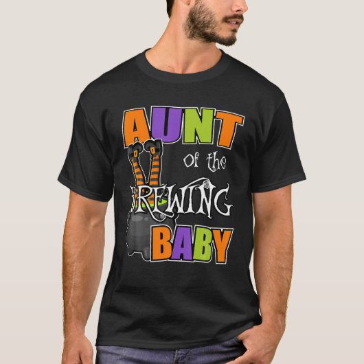 Ton Baby Halloween Theme Baby shower S T-shirt (Voorkant)