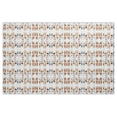 Ton Buns Rabbit Fabric Stof (Fat Quarter)