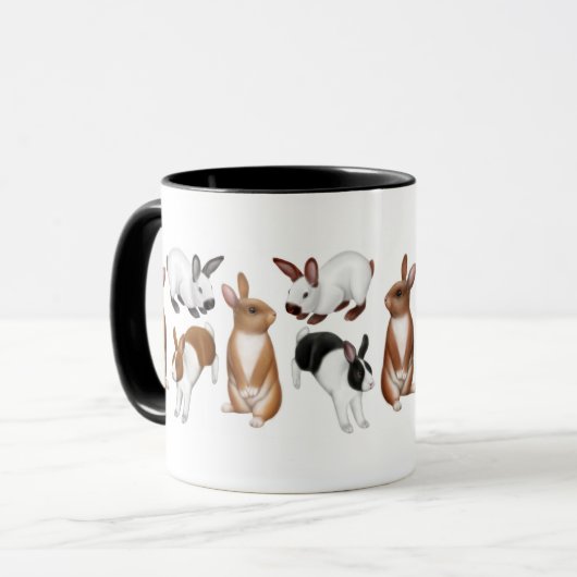 Ton Buns Rabbit Mok (Voorkant links)