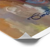 "Ton of Love" Elephant Poster van Timothy Orikri (Hoek)