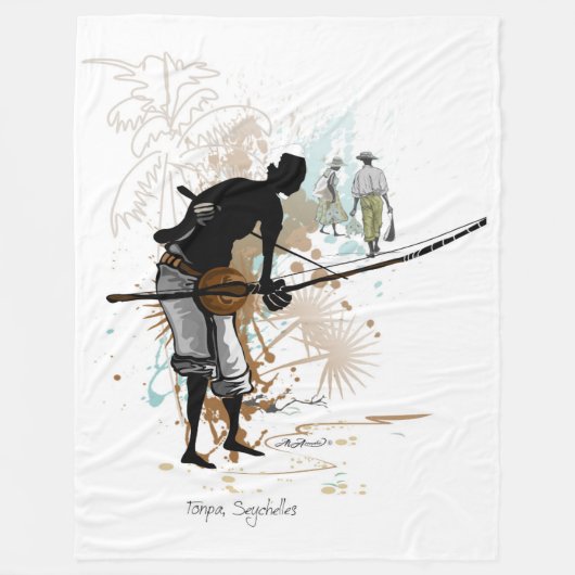 Ton Pa Fleece Deken (Voorkant)