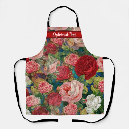 Ton Rozen tuin Schort (Voorkant)