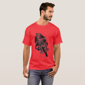 Ton Up Death girl T-shirt (Voorkant volledig)