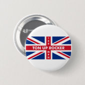 Ton Up Rocker Ronde Button 5,7 Cm (Voorkant /achterkant)