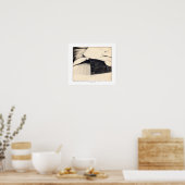 TON VISAGE-Poster Poster (Keuken)