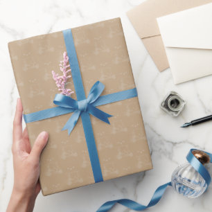 Tonal Golfkarren & Clubs op Tan Cadeaupapier