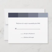 Tonal Grey Bar Mitzvah Antwoord (Achterkant)