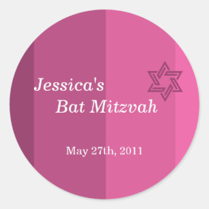 Tonal Roos Bat Mitzvah Sticker