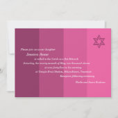 Tonal Roos Bat Mitzvah Uitnodiging (Voorkant)