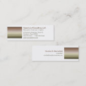 Tonal Spectrum Visitekaartje (Voorkant / Achterkant)