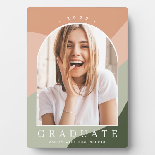 Tonal Stripes Afstuderen Keepomwille Foto Fotoplaat (voorkant)