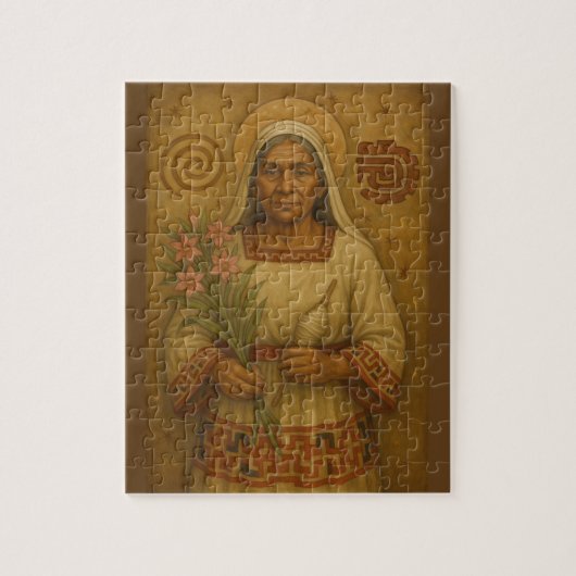 Tonantzin Indigenous Mexican Puzzle - 110 stuks Legpuzzel (Verticaal)