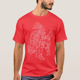 Tonatiuh Azteekse zonnegod T-shirt