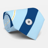 Tonawanda (New York) Stropdas vlag (Opgerold)