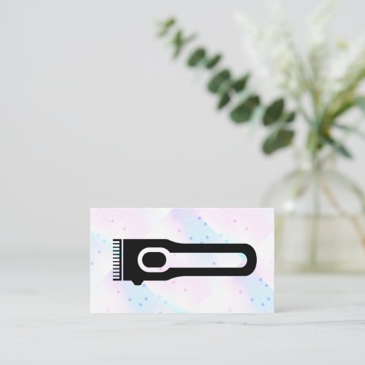 tondeuse | kapper | Barber Clippers Visitekaartje (Staand voorkant)