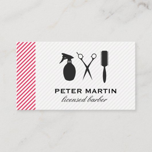tondeuse | Kapper Gereedschap Visitekaartje (Voorkant)